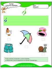 Ş Sesi Çalışma Sayfaları